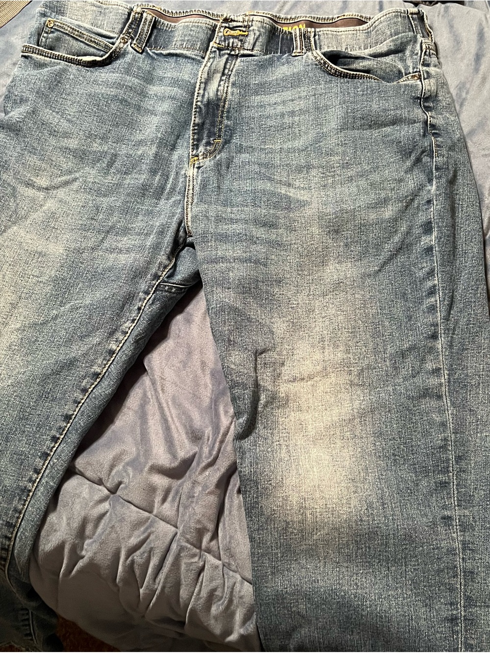 Lee Men's Light Blue Relaxed Fit Jeans